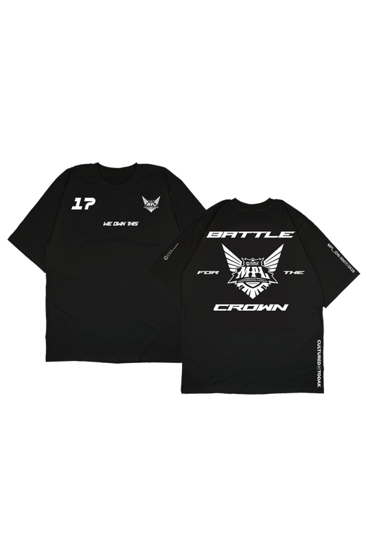 BATTLE FOR THE CROWN TEE BLACK