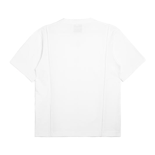 BASIC TEE WITH LOGO - WHITE