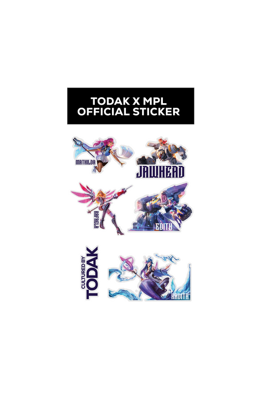 TODAK x MPL OFFICIAL Vinyl Sticker