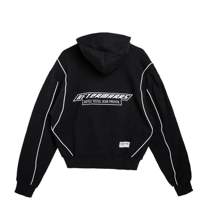 AFTERMARKS DOUBLEZIP HOODIE - BLACK