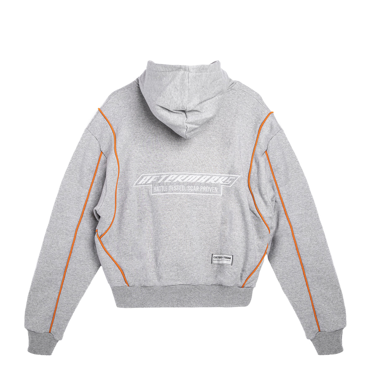 AFTERMARKS DOUBLEZIP HOODIE - GREY
