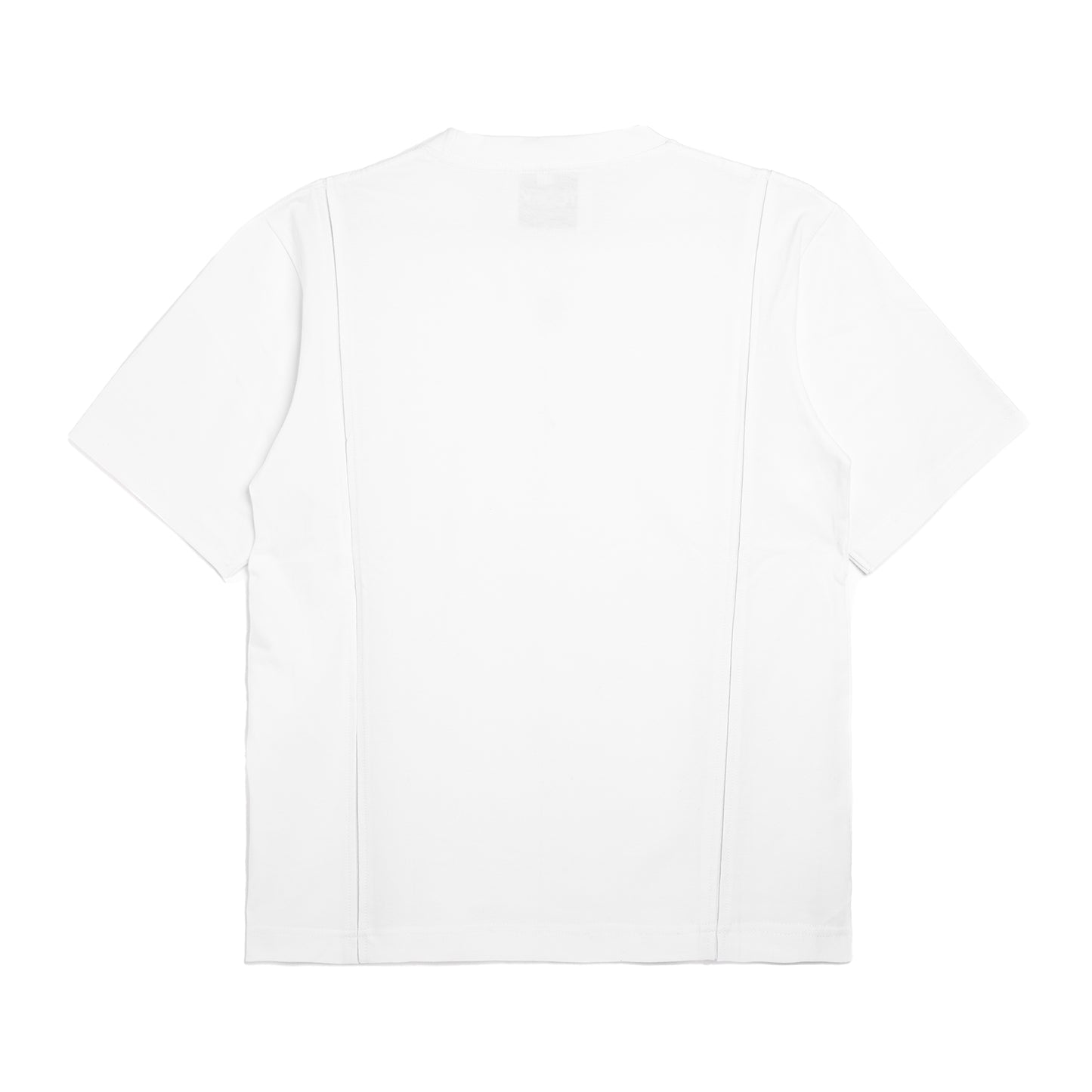 BASIC TEE WITH LOGO - WHITE