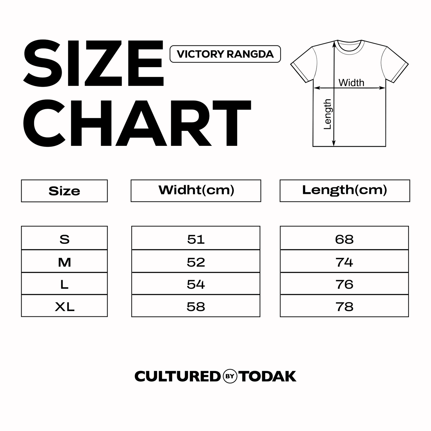 VICTORY RANGDA TEE