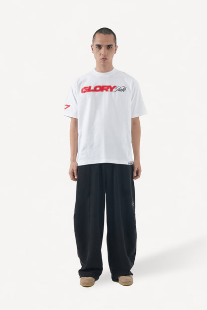 GLORY TALK STATEMENT TEE WHITE